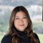 a woman with long hair and a woman with long hair