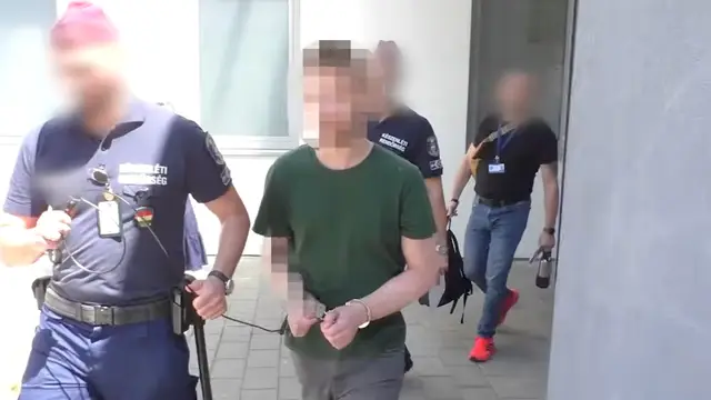 hungary-police-arrest